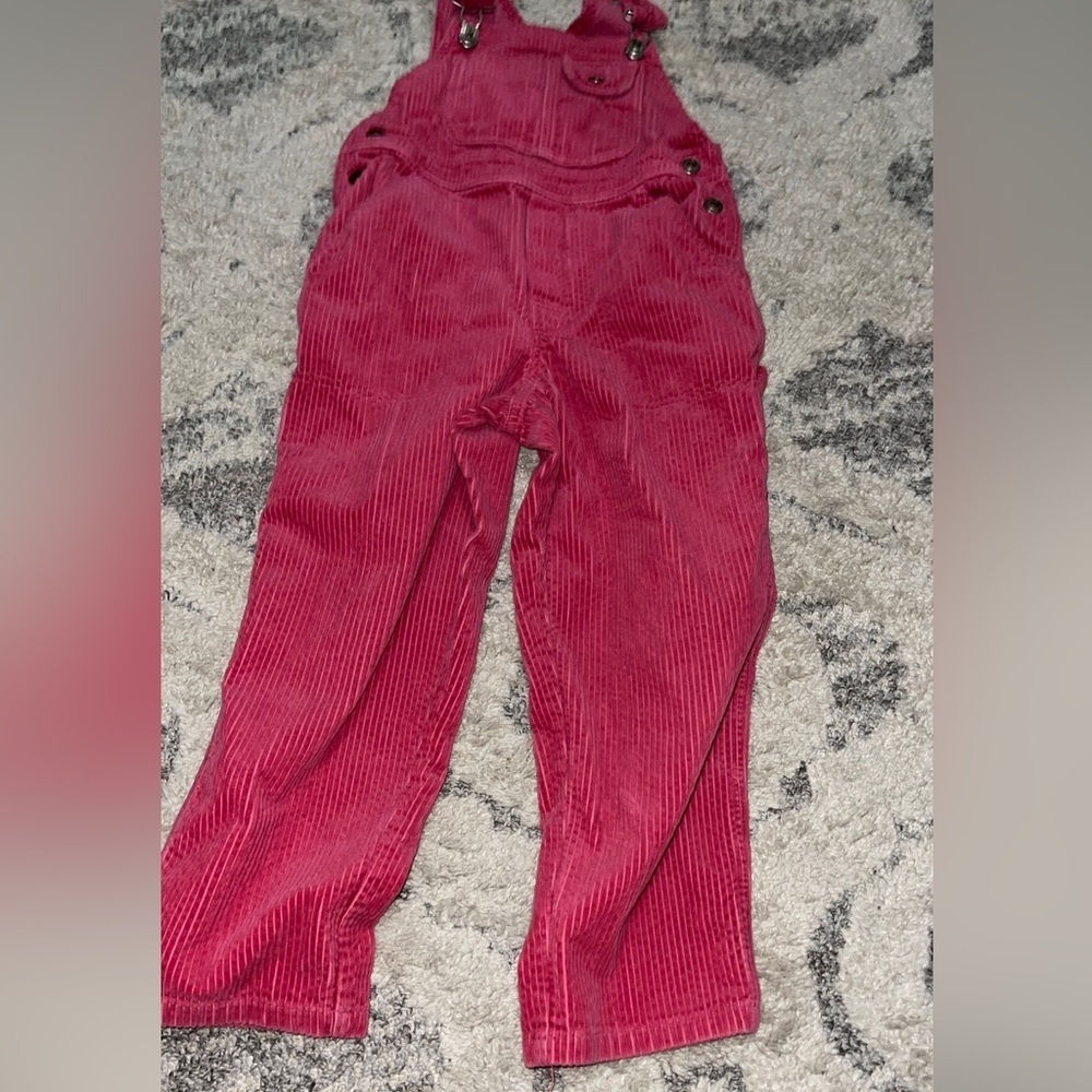 Girls Corduroy Overalls Jumper